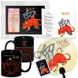 Year of the RAT, Chinese Oriental Asian Zodiac Horoscope, 6 pc. COMBO GIFT SET