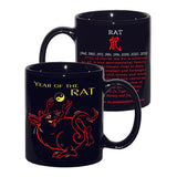 Asian Chinese Oriental Zodiac Sign, Coffee & Tea Mug in custom gift box all 12 animal designs available