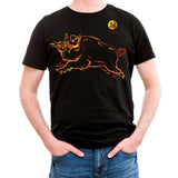 Year of the BOAR (Pig), Neon-NRG, T-SHIRT & Hi-NRG MUG GIFT SET with FREE Greeting Card