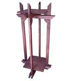 Z Wood Plant Stand, Tranquility Stand multi-use12" square platforms for Plants, Terrariums and Aquarium Bowls