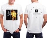 Year of the Ox Classic white t-shirt Birth Years: 1937, 49, 61, 73, 85, 97, 2009, 2021 FREE GREETING CARD W/ORDER