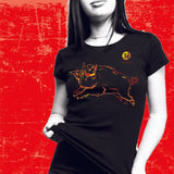 Year of the BOAR (Pig), Neon-NRG, T-SHIRT & Hi-NRG MUG GIFT SET with FREE Greeting Card