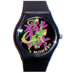 Year of the Monkey novelty wrist watch Birth Years: 1932, 44, 56, 68, 80, 92, 04, 2016