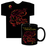 Asian Oriental Chinese Zodiac Horoscope Animal Neon-NRG T-Shirt & Mug Gift Set with FREE Gift Card
