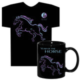 Asian Oriental Chinese Zodiac Horoscope Animal Neon-NRG T-Shirt & Mug Gift Set with FREE Gift Card