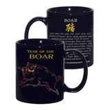 Asian Chinese Oriental Zodiac Sign, Coffee & Tea Mug in custom gift box all 12 animal designs available