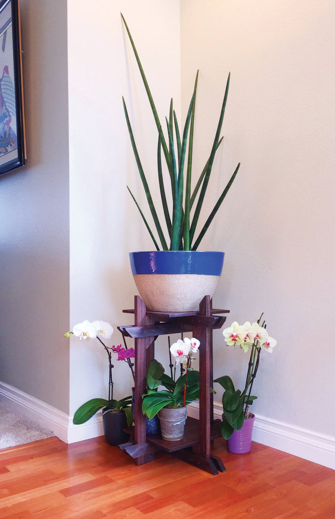 asian plant stands indoor PLANT STAND ASIAN DESIGN ALL WOOD CRAFTED – Goldenwave Creations, Golden Wave Creations
