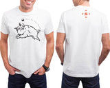 Year of the BOAR (Pig) Hi-NRG White shirt COMBO T-SHIRT & COFFEE MUG