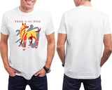 Year of the DOG, New Classic T-Shirt, Born: 1934, 46, 58, 70, 82, 94, 06, 2018 FREE GREETING CARD W/ORDER