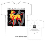 Year of the DOG, Asian Oriental Zodiac Classic T-Shirt, Born: 46, 58, 70, 82, 94, 06, 2018 FREE GREETING CARD W/ORDER