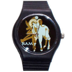 Year of the Ram novelty wrist watch Birth Years: 1931, 43, 55, 67, 79, 91, 03, 2015